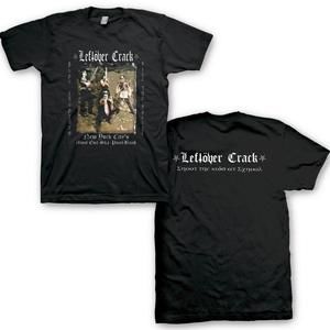 Leftover Crack Black Metal T-Shirt 2 Sided